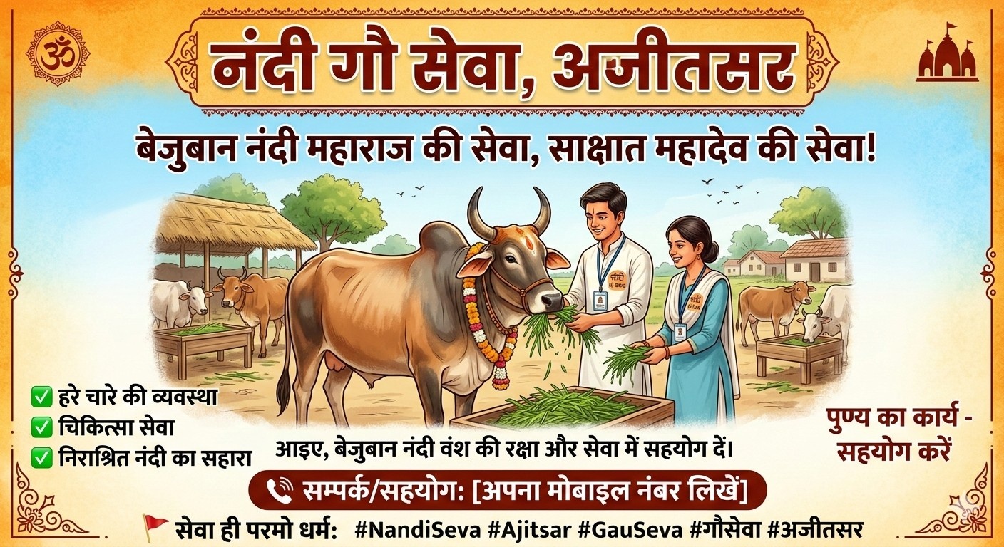 अजीतसर GAU SEVA